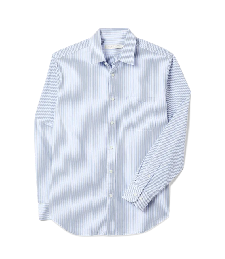 Regular poplin stripe shirt