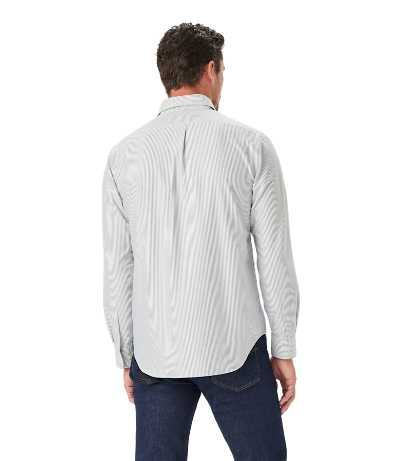 Regular oxford stripe shirt