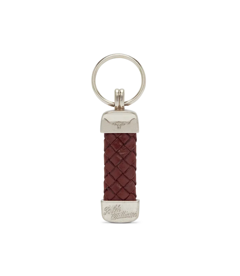 Plaited key ring