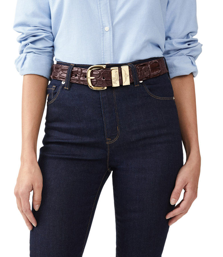 Crocodile Drover belt