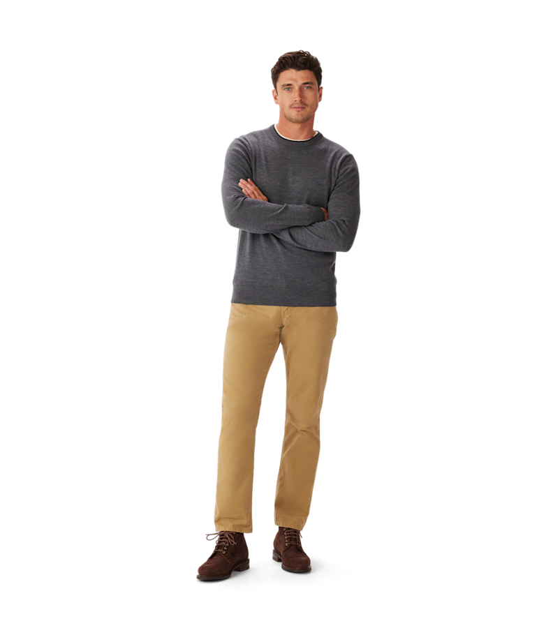 Howe crew merino knit