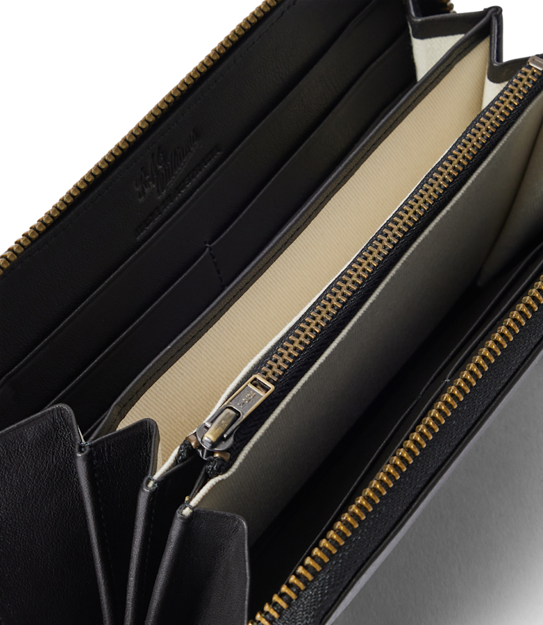 Singleton zip wallet