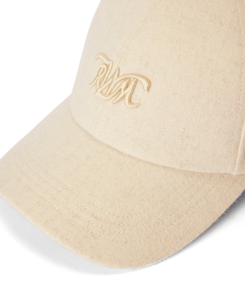 Cursive logo wool cap