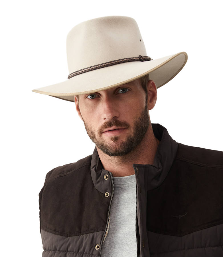 Akubra cattleman hat