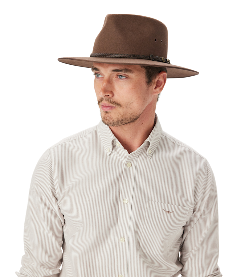 Akubra cattleman hat