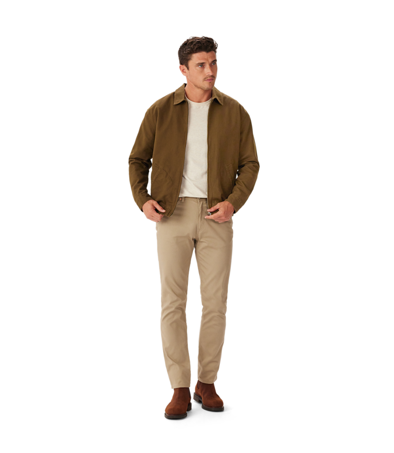 Oxley canvas harrington jacket