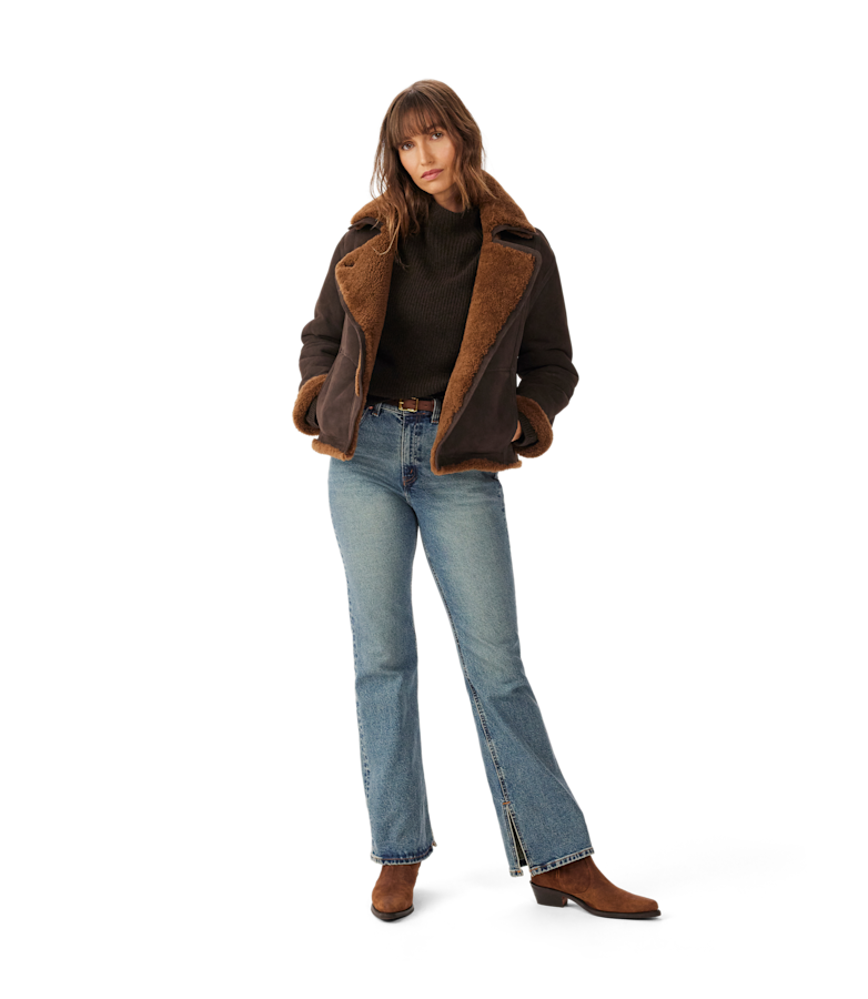 Kalkite shearling jacket