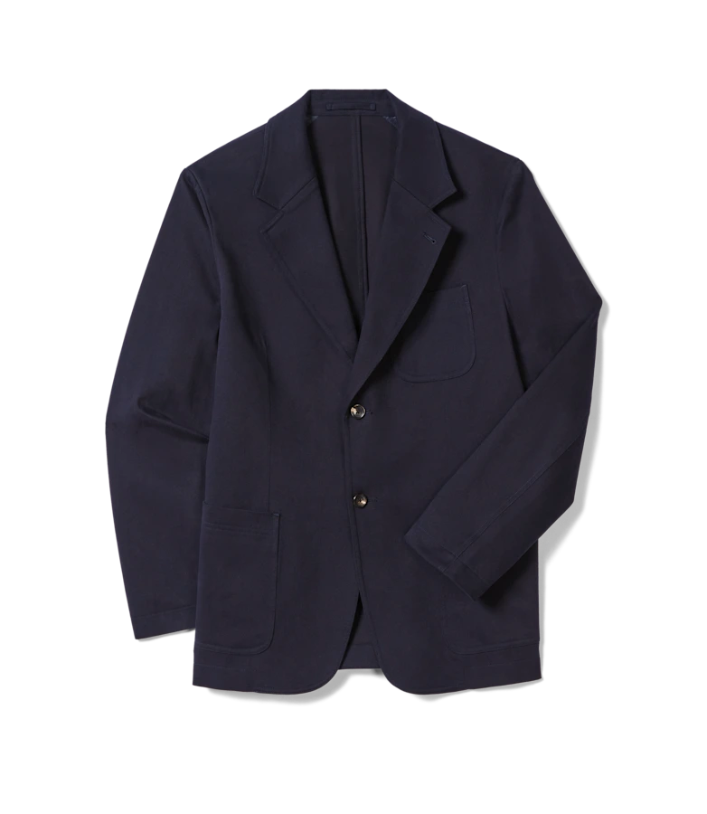 Compass cotton blazer
