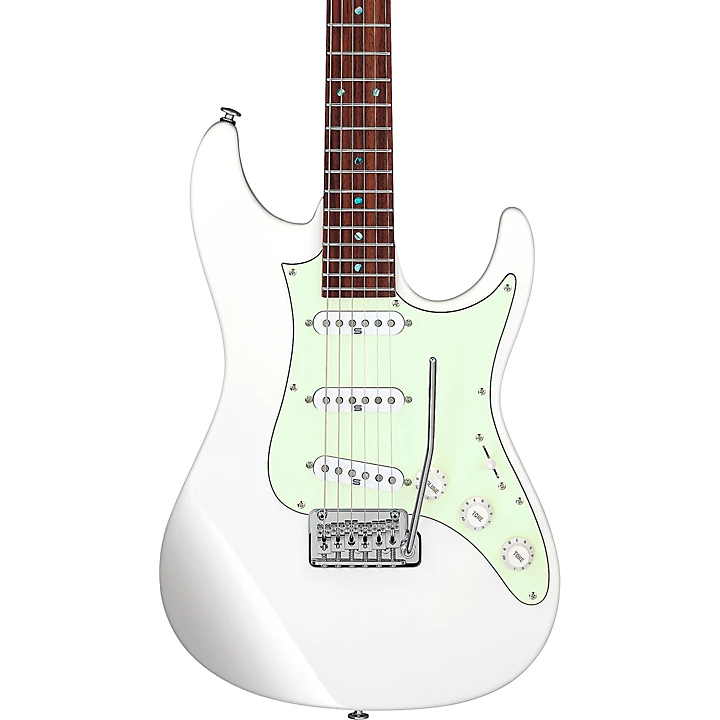 Luca Mantovanelli Signature Electric Guitar Luna White