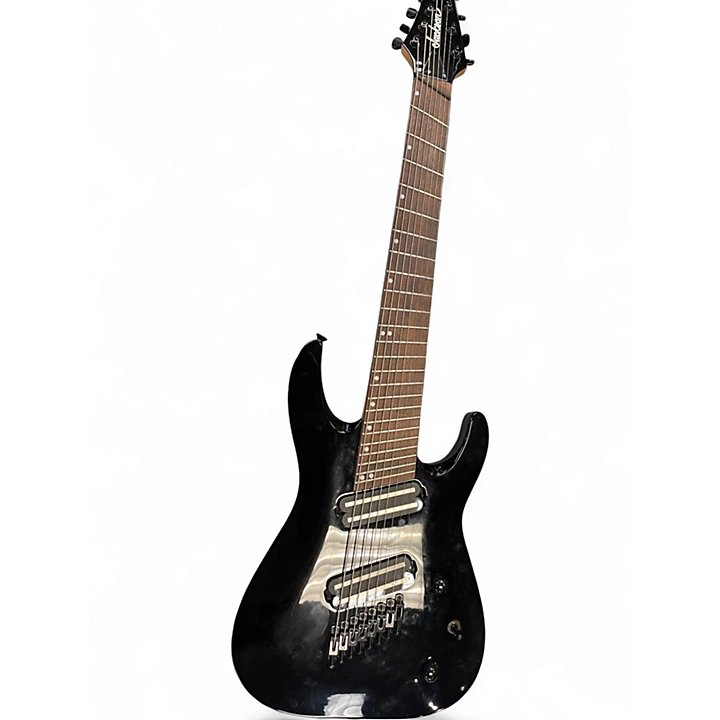 Jackson Used Jackson DKAF8 Black Solid Body Electric Guitar.gc