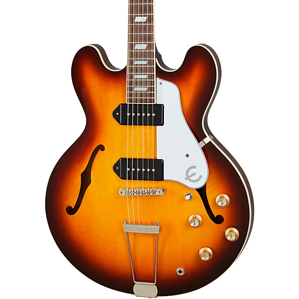 USA Casino Hollowbody Electric Guitar Vintage Burst