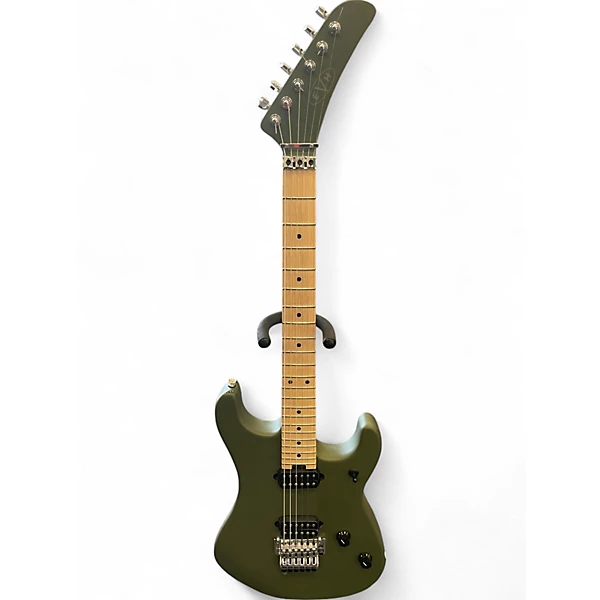 Used EVH 5150 Series Deluxe Green Solid Body Electric Guitar