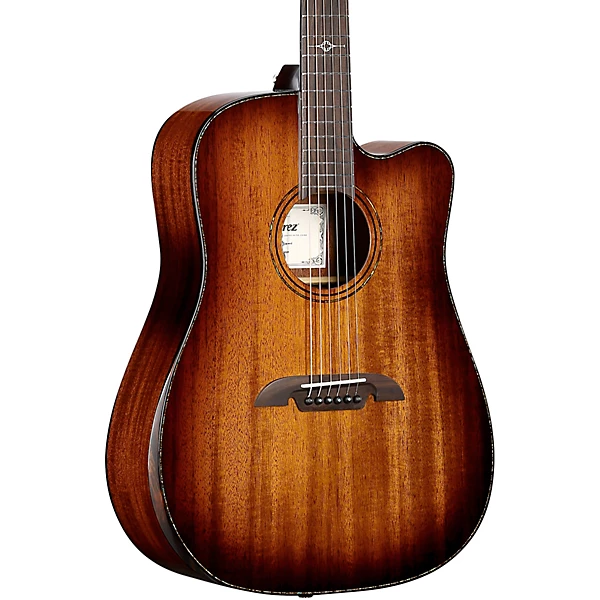 Alvarez MD66CE Custom Dreadnought Acoustic Electric Guitar Shadow Burst