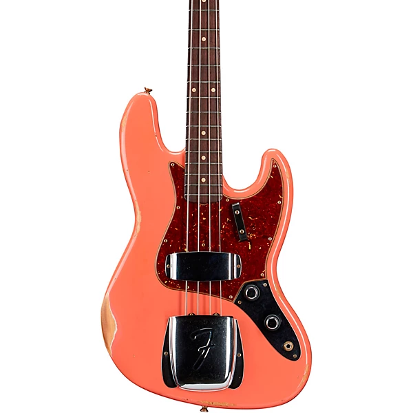 Limited Edition 60 Jazz Bass Relic Super Faded Aged Tahitian Coral