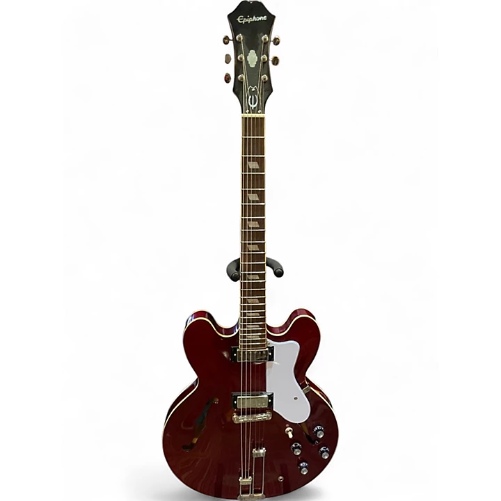 Used Epiphone Riviera RED Hollow Body Electric Guitar