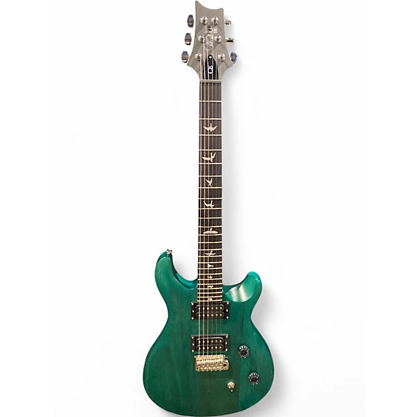 Used PRS SE Standard 24 Turquoise Solid Body Electric Guitar