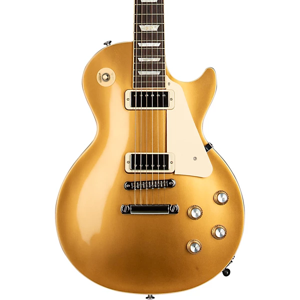 Les Paul Deluxe 70s Electric Guitar Gold Top