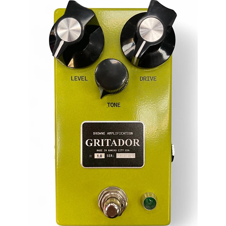 Used Browne Amplification Gritador Classic Effect Pedal