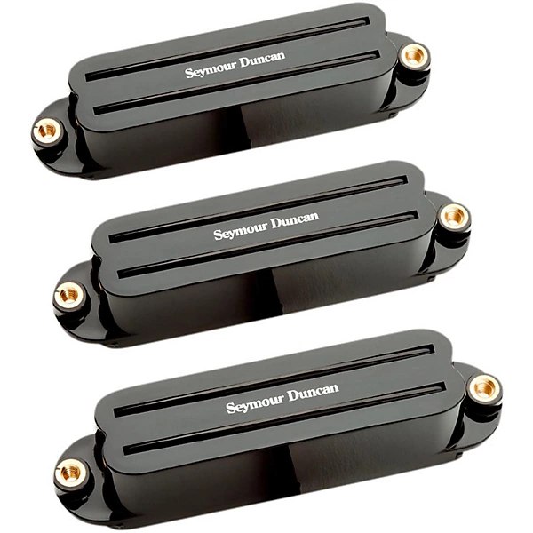 Hot Rails Strat Pickup Set Black
