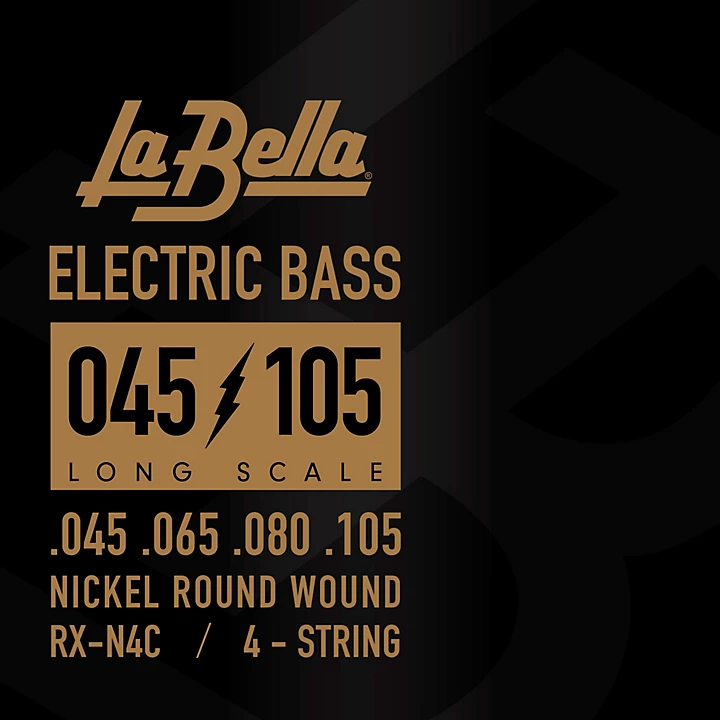 RX Series Nickel 4 String Electric Bass Strings 45 105