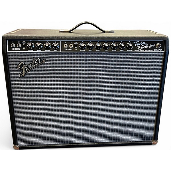 Used Fender 1965 Reissue Twin Reverb 85W 2x12 Tube Guitar Combo Amp