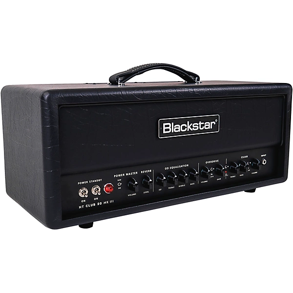 HT Club 50 MKIII 50W Tube Guitar Amp Head Black