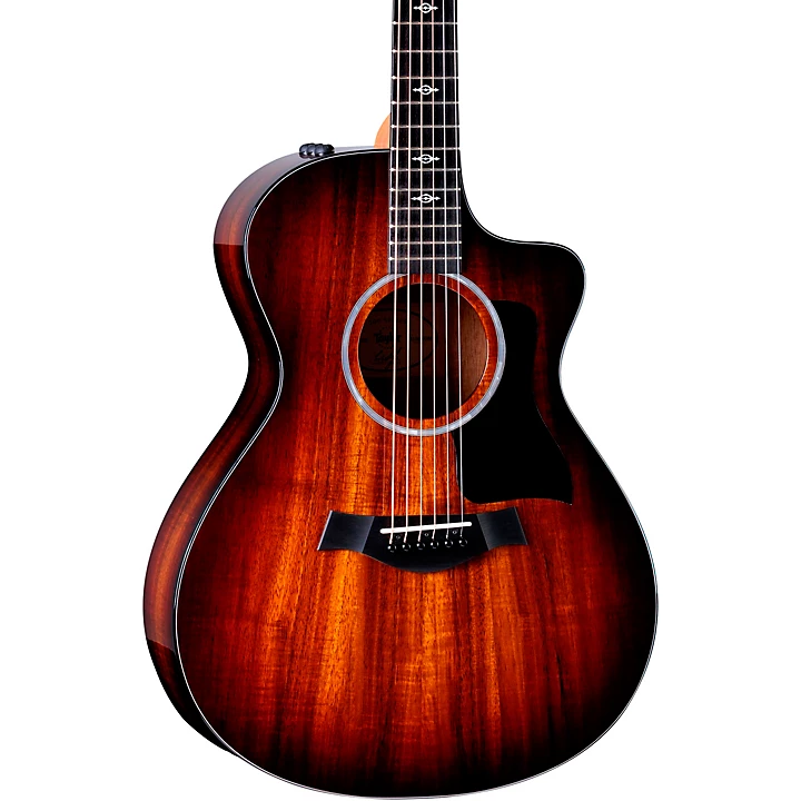 222ce K Deluxe Grand Concert Acoustic Electric Guitar Shaded Edge Burst