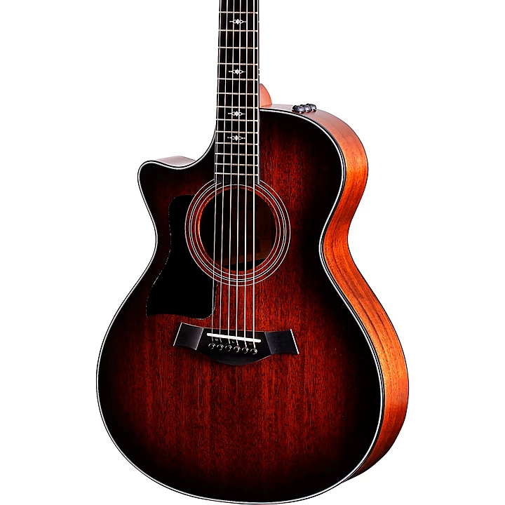 322ce Grand Concert Left Handed Acoustic Electric Guitar Shaded Edge Burst