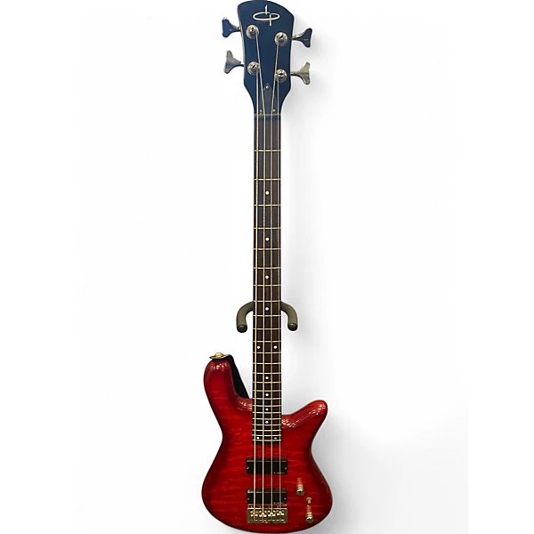 Used OLP SPECTOR RED Electric Bass Guitar