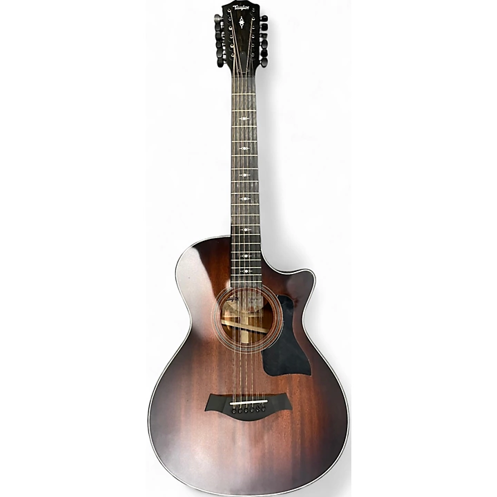 Used Taylor 362CE Shaded Edge Burst 12 String Acoustic Electric Guitar