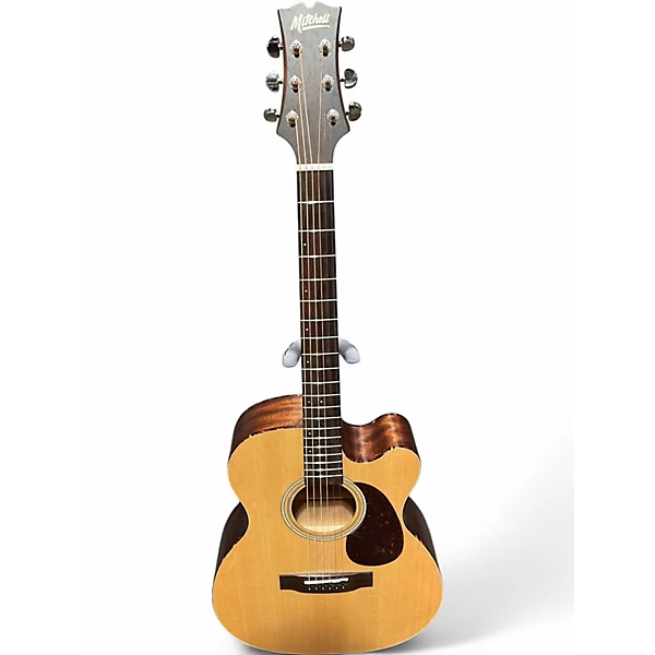 Mitchell Used Mitchell T313CE Natural Acoustic Electric Guitar