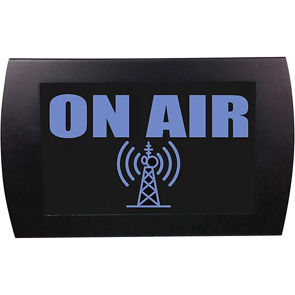On Air LED Lighted Sign Blue