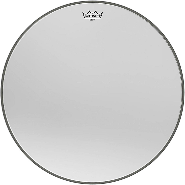 Ambassador Starfire Chrome Bass Drumhead 22 in