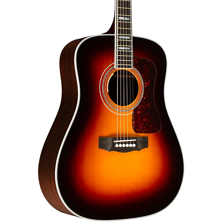 Guild D 55E Acoustic Electric Guitar Antique Burst