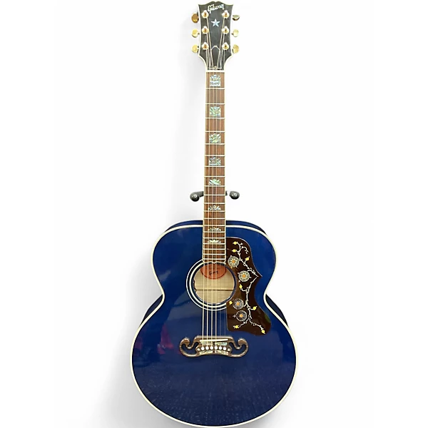 Gibson Used Gibson SJ200 Special Viper Blue Acoustic Electric Guitar.gc