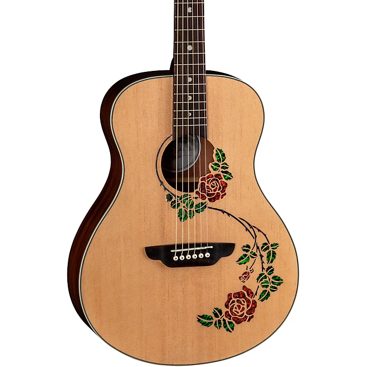 Oracle Rose Folk Acoustic Electric Guitar Natural