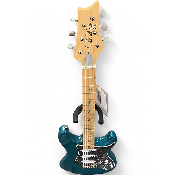 PRS Used PRS SE Silver Sky Nylon Blue Solid Body Electric Guitar