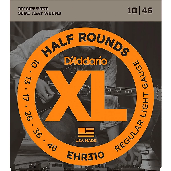 EHR310 Half Round Regular Light Electric Guitar Strings