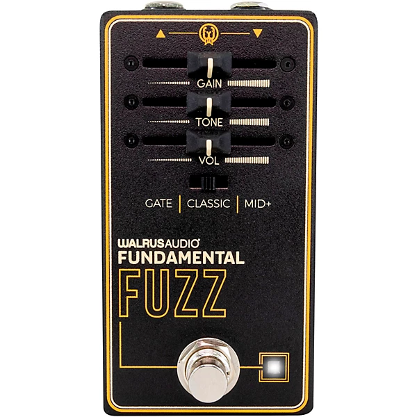 Fundamental Series Fuzz Effects Pedal Black