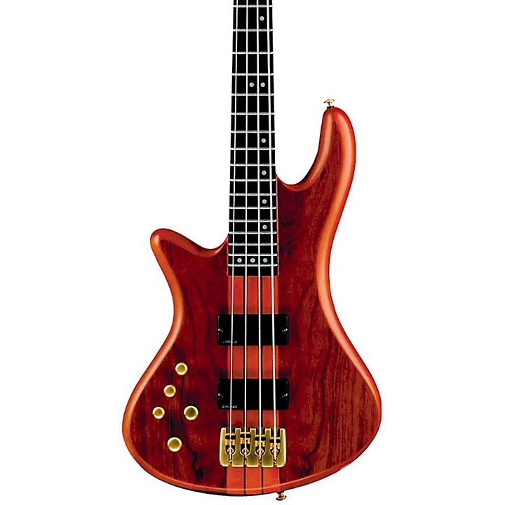 Schecter Guitar Research Stiletto Studio 4 Left Handed Bass Satin Honey