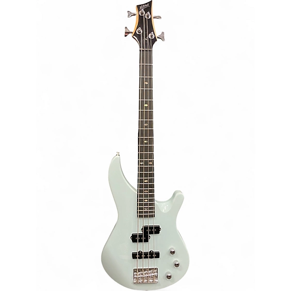 Used Mitchell MB100 POWDER BLUE Electric Bass Guitar