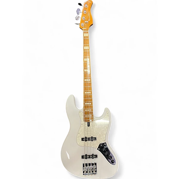 Sire Used Sire Marcus Miller V8 WHITE Electric Bass Guitar.gc