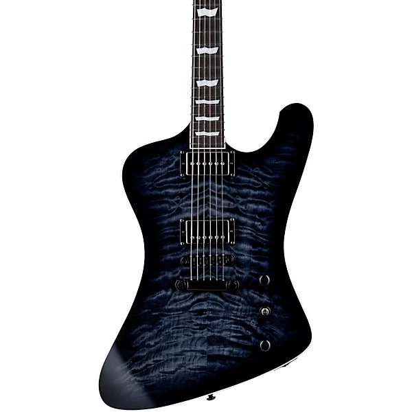 ESP LTD Phoenix 1000 Quilted Maple Electric Guitar See Thru Black Sunburst