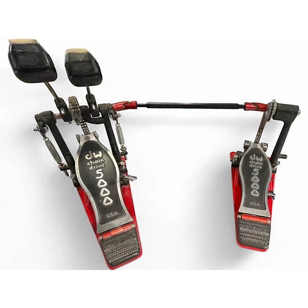 DW Used DW 5000 Series Double Double Bass Drum Pedal