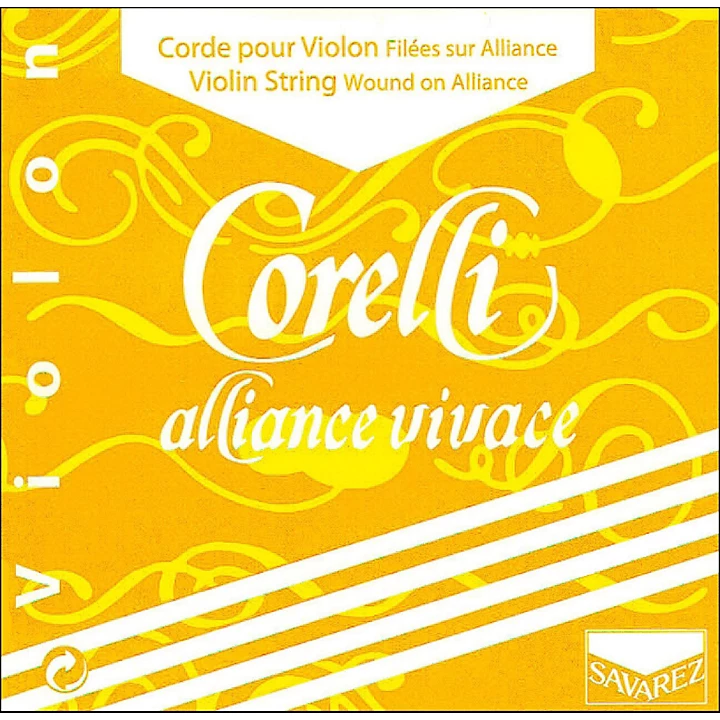 Alliance Vivace Violin String Set 4 4 Size Heavy Loop End