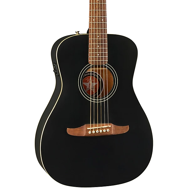 Joe Strummer Campfire Acoustic Electric Guitar Matte Black