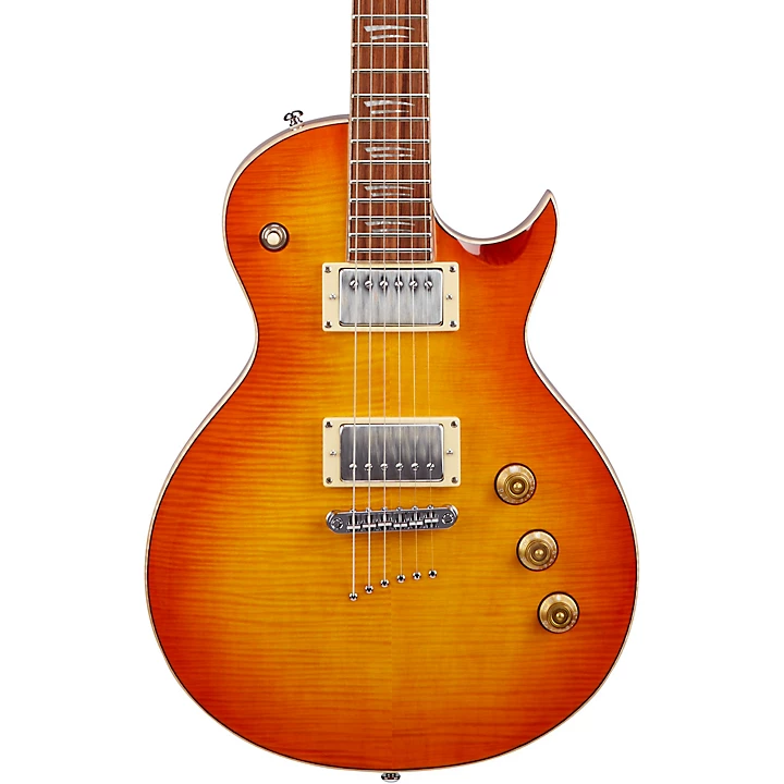 MS450 Modern Single Cutaway Electric Guitar Flame Honey Burst
