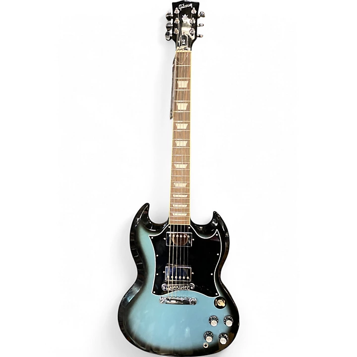 Used Gibson 61 SG Pelham Blue BURST Solid Body Electric Guitar