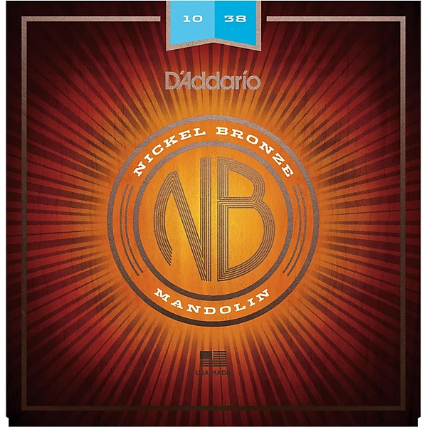 NBM1038 Nickel Bronze Light Mandolin Strings 10 38