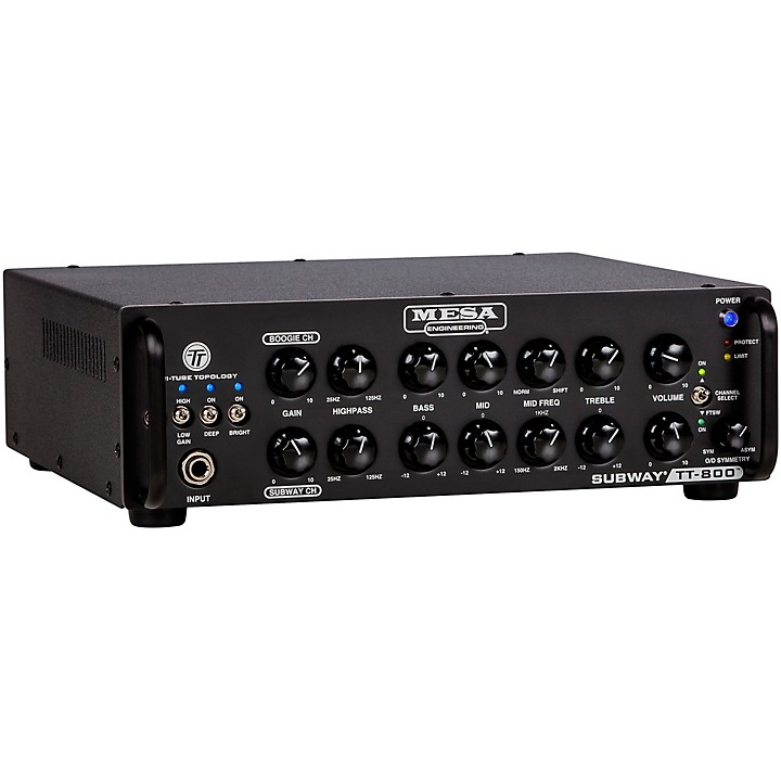 MESA/Boogie Subway TT 800 Lightweight Bass Head Black